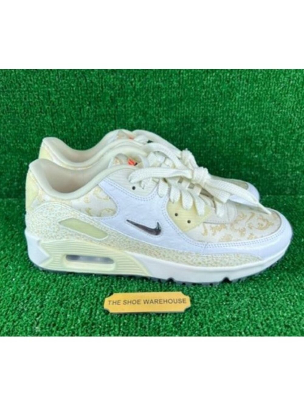 Men's Nike Air Max 90 Golf NRG The Open Championship Shoes HV4078-100 Size 7.5